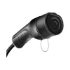 Cabo de carregamento Tipo 2 para carros elétricos LogiLink EVC0125 - 11 kW, 3 fases, 20 A, 7,5 m, preto com bolsa de transporte