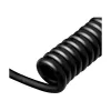 Cabo espiral Type 2 LogiLink EVC0128 para carregamento de carro elétrico, 11kW, 3 fases, 20A, 5m, preto com bolsa de armazenamento
