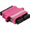 Acoplador de fibra ótica SC/SC duplex multimodo LogiLink FA01SC4, bege