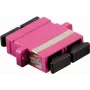 Acoplador de fibra ótica SC/SC duplex multimodo LogiLink FA01SC4, bege