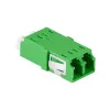 LogiLink FA03LC5 Adaptador de Fibra Ótica LC Duplex, sem Flange, Verde – 12 Unid.