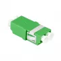 LogiLink FA03LC5 Adaptador de Fibra Ótica LC Duplex, sem Flange, Verde – 12 Unid.