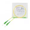 Cabo de patch de fibra ótica LogiLink – simplex, OS2 SM G.657.A2, SC/APC para SC/APC, 1 m, amarelo
