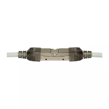 Ficha RJ45 de montagem em campo LogiLink Cat.6A STP 10G, IDC sem ferramentas, zamak, AWG 22-26, prateado
