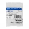 LogiLink Placa francesa 45° Type, 45x45 mm, 2 portas, branco