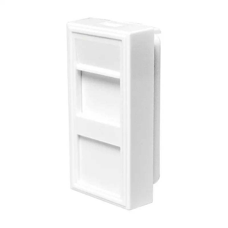 Módulo francês LOGILINK Faceplate Modular Insert 22,5x45 mm, branco