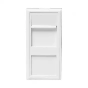 Módulo francês LOGILINK Faceplate Modular Insert 22,5x45 mm, branco