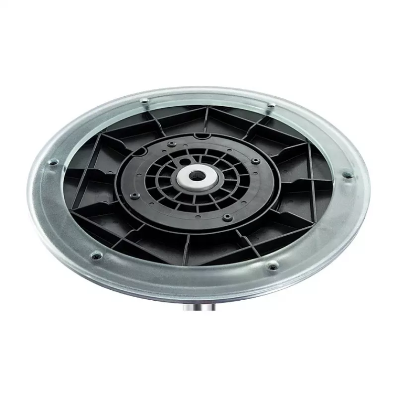 LogiLink EO0022 banco oscilante com altura ajustável, assento almofadado em tecido, capacidade de 113 kg, cinzento/preto