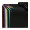 LogiLink ID0155 Tapete de rato gaming RGB – superfície de silicone, base de borracha antiderrapante, alimentado por USB-A, 36x26cm, preto