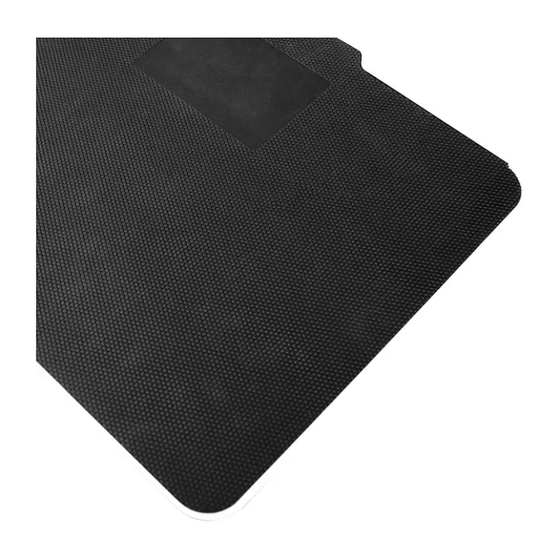 LogiLink ID0155 Tapete de rato gaming RGB – superfície de silicone, base de borracha antiderrapante, alimentado por USB-A, 36x26cm, preto