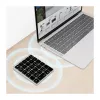 Teclado numérico sem fios LogiLink ID0212, 28 teclas, Bluetooth 5.0, cinzento espacial