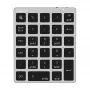 Teclado numérico sem fios LogiLink ID0212, 28 teclas, Bluetooth 5.0, cinzento espacial