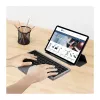 LOGILINK ID0214 teclado sem fios com touchpad, Bluetooth 5.1, 3 canais, cinzento