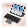 LOGILINK ID0214 teclado sem fios com touchpad, Bluetooth 5.1, 3 canais, cinzento