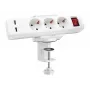 LogiLink KAB0067 Organizador de cabos de mesa com grampo