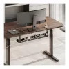 Organizador de cabos para secretária LOGILINK KAB0094, sistema de fixação, extensível, metal, preto