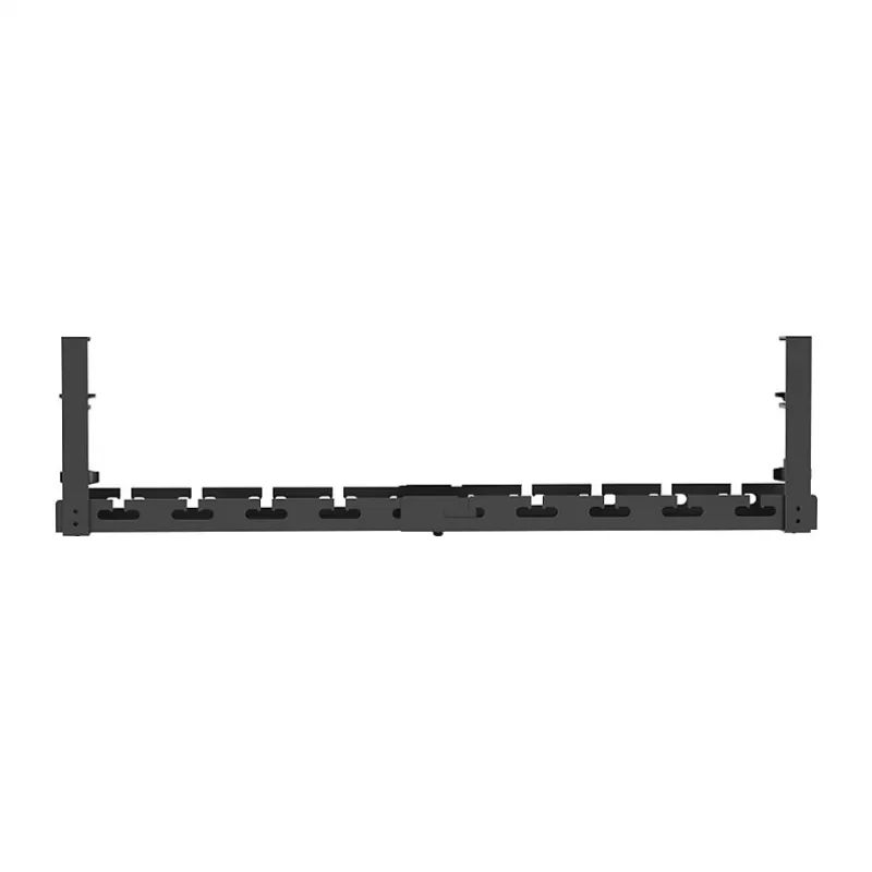 Organizador de cabos para secretária LOGILINK KAB0094, sistema de fixação, extensível, metal, preto