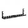 Organizador de cabos para secretária LOGILINK KAB0094, sistema de fixação, extensível, metal, preto