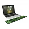 Repouso de pulso LogiLink para teclado, comprido - repouso de pulso ergonómico em espuma viscoelástica para teclados de tamanho completo, base antiderrapante, preto