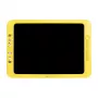 Tablet de escrita LCD LogiLink 19 cm, amarelo – quadro de desenho multicolorido reutilizável com função de apagar e bloquear