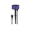 Logilink LPS214 Régua de tomadas, 2 tomadas com contacto de proteção, IP44, estaca de terra, cabo de 2m