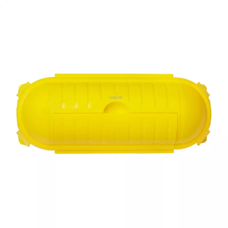 LogiLink LPS217 caixa de proteção de cabos para exterior, IP44, amarela