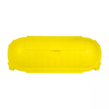 LogiLink LPS217 caixa de proteção de cabos para exterior, IP44, amarela