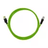 LOGILINK Cabo de rede industrial M12 CAT6A, PUR, M12 codificado X para RJ45, 10 m