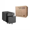 Arquivador móvel LOGILINK, 2 gavetas com fechadura, preto