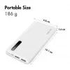 Logilink Power Bank portátil, LiPo, 8000 mAh, Branco