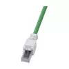 Ficha modular LogiLink RJ45 Cat.6A, UTP, sem ferramentas, branca