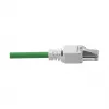 Ficha modular LogiLink RJ45 Cat.6A, UTP, sem ferramentas, branca