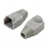 LogiLink bota para ficha RJ45 modular 6,5 mm cinzento, 50 unid.