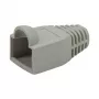 LogiLink bota para ficha RJ45 modular 6,5 mm cinzento, 50 unid.