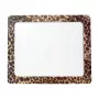 Tapete de rato Logilink com moldura para fotos, design de leopardo, extra fino