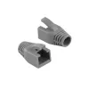 Buchas de alívio de tração RJ45 LogiLink MP0035, cinzento, pack de 50
