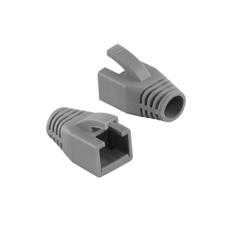 Buchas de alívio de tração RJ45 LogiLink MP0035, cinzento, pack de 50
