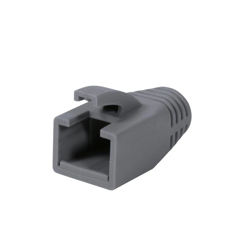Buchas de alívio de tração RJ45 LogiLink MP0035, cinzento, pack de 50