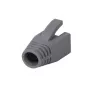 Buchas de alívio de tração RJ45 LogiLink MP0035, cinzento, pack de 50