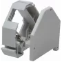 Adaptador para calha DIN LogiLink MP0053 para 1 módulo Keystone RJ45, plástico, branco