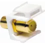 Adaptador LogiLink NK0026 conector fêmea RCA para conector fêmea tipo F, amarelo
