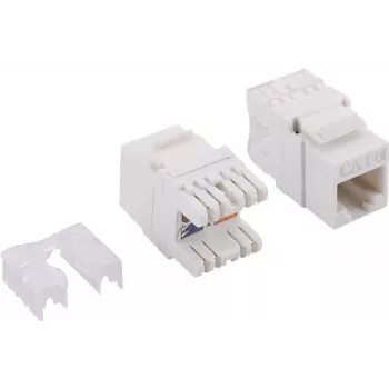 LogiLink NK4005 Keystone Jack RJ45 Cat.6 UTP, Branco