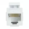 Acoplador Keystone LogiLink NK4012W Cat.6 UTP, 2x RJ45, branco