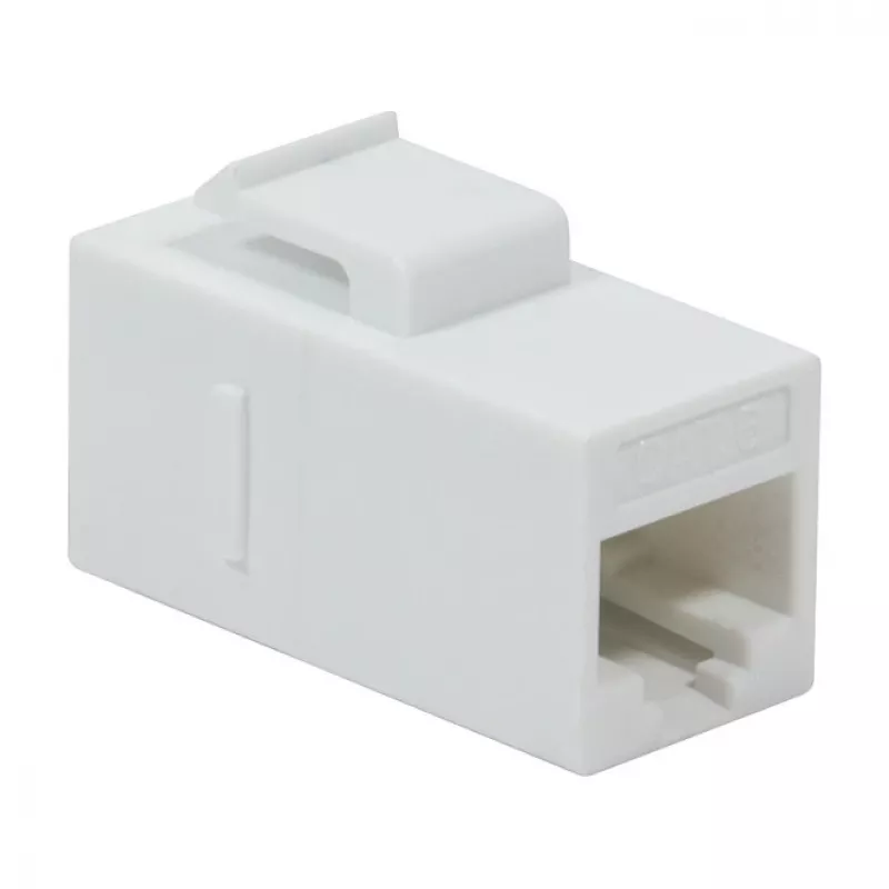 Acoplador Keystone LogiLink NK4012W Cat.6 UTP, 2x RJ45, branco