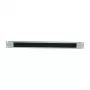 LogiLink ORCEB1G painel de gestão de cabos com escovas 1U 19 polegadas, cinzento claro RAL 7035, aço, montagem frontal