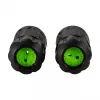 LOGILINK conector de fibra ótica duplex SC para exterior com 2 prensa-cabos, IP67, preto