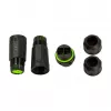 LOGILINK conector de fibra ótica duplex SC para exterior com 2 prensa-cabos, IP67, preto