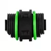 Logilink Conector SC simplex de fibra ótica Outdoor com 2 prensa-cabos, IP65, cinzento