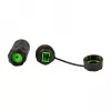 LOGILINK Conector SC simplex de fibra ótica exterior com prensa-cabo e tampa de proteção contra pó