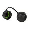 LOGILINK Conector de fibra ótica exterior simplex SC com tampa de proteção contra pó